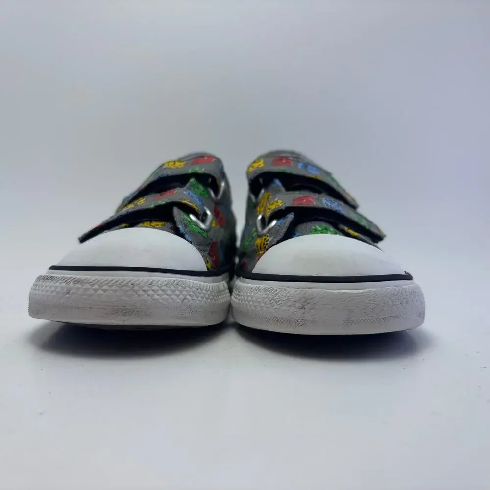 CONVERSE All Star Dinosaur Print Shoes Size Toddlers 9C